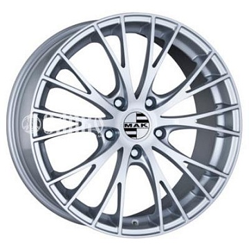 9x19/5x112 ET21 D66,6 Rennen Silver